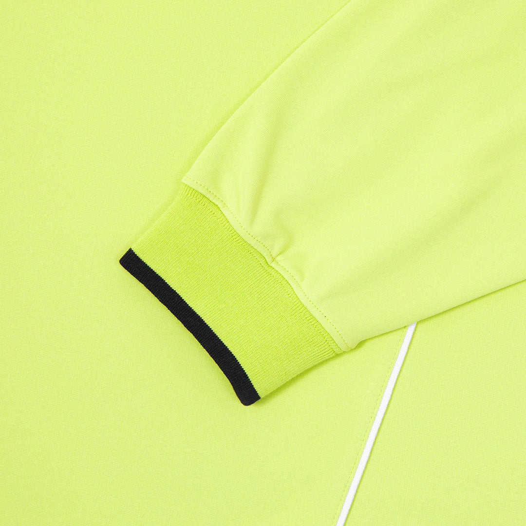 HUF（ハフ）| HARD LUXE JERSEY LS CREW / LIME | スノーボード・スケートボードのTACTICS JAPAN