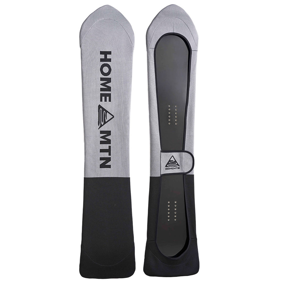 HOME MOUNTAIN（ホーム マウンテン）| KNIT BOARD COVER-PW LOGO / BLACK GREY | スノーボード・スケートボードのTACTICS JAPAN