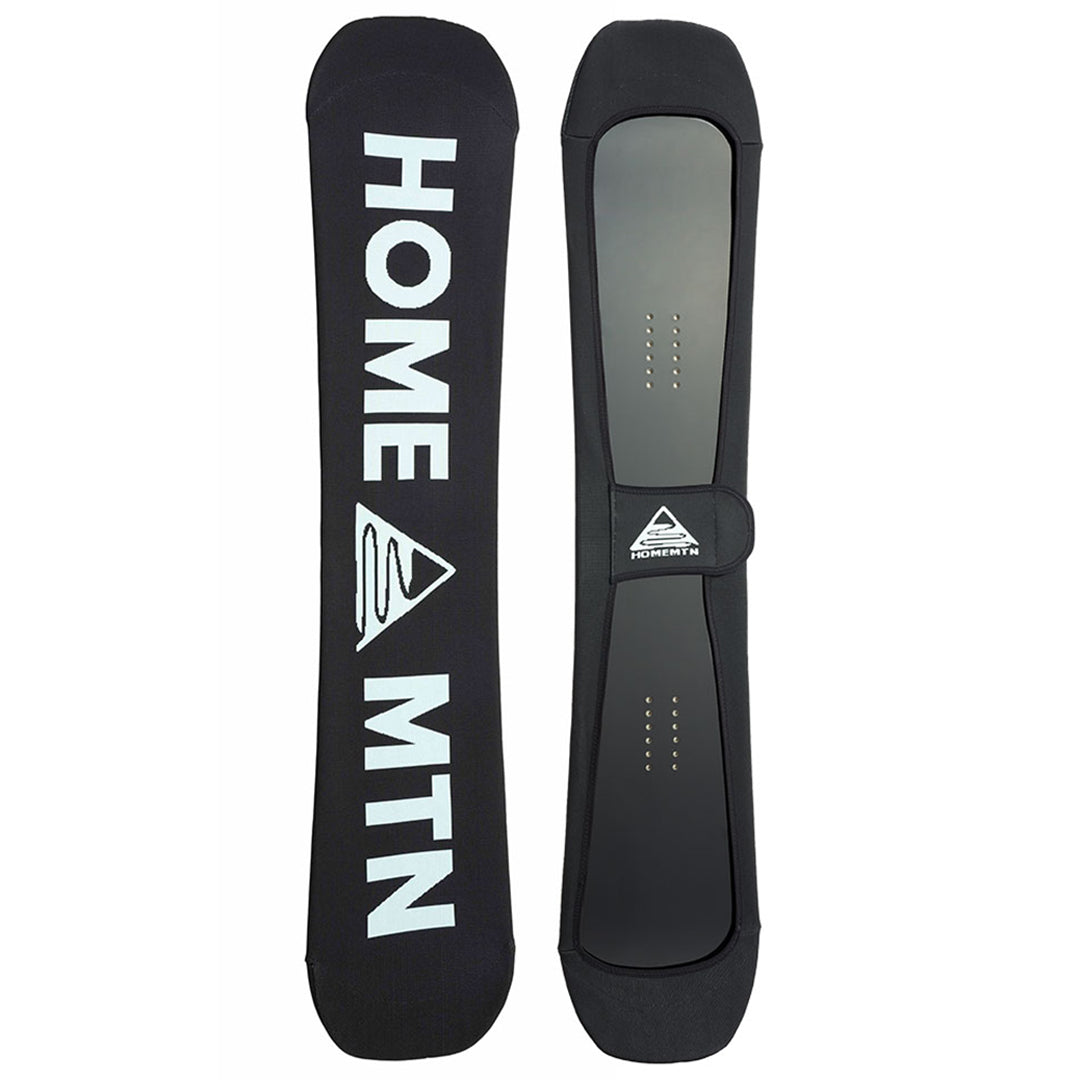 HOME MOUNTAIN（ホーム マウンテン）| KNIT BOARD COVER-STD LOGO / BLACK/COOL GREY | スノーボード・スケートボードのTACTICS JAPAN