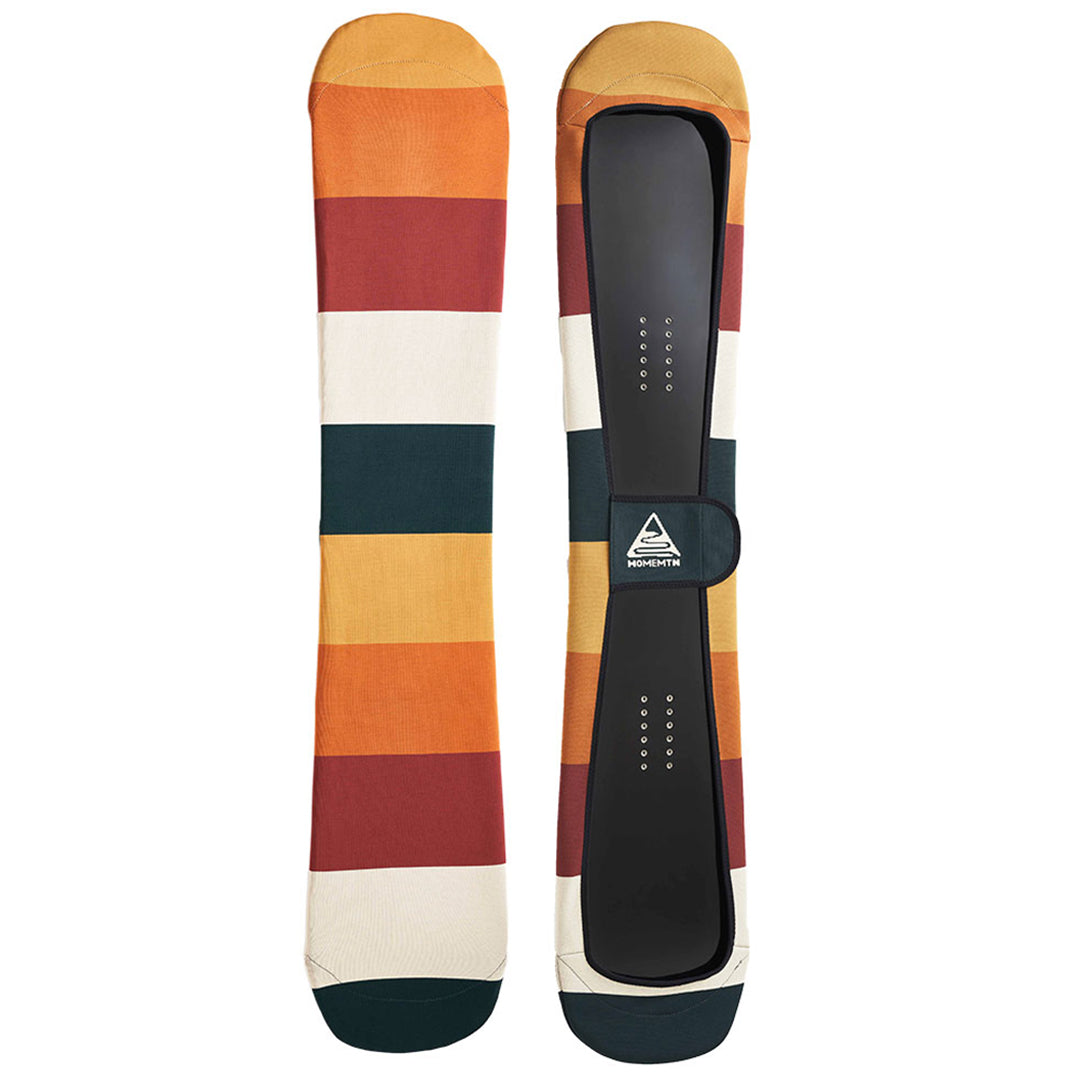 HOME MOUNTAIN（ホーム マウンテン）| KNIT BOARD COVER-STD STRIPE / GREEN SALMON | スノーボード・スケートボードのTACTICS JAPAN