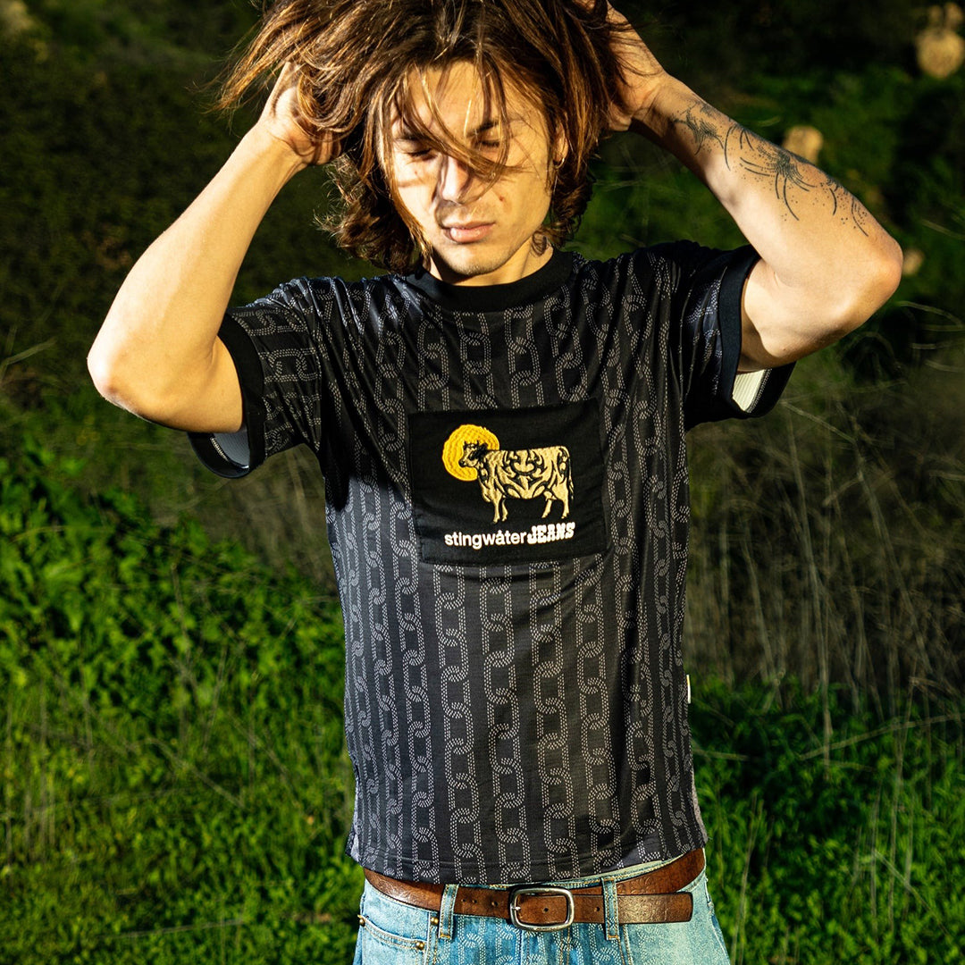 STINGWATER（スティングウォーター）| KOW FLEECE LINED JERSEY / BLACK | スノーボード・スケートボードのTACTICS JAPAN