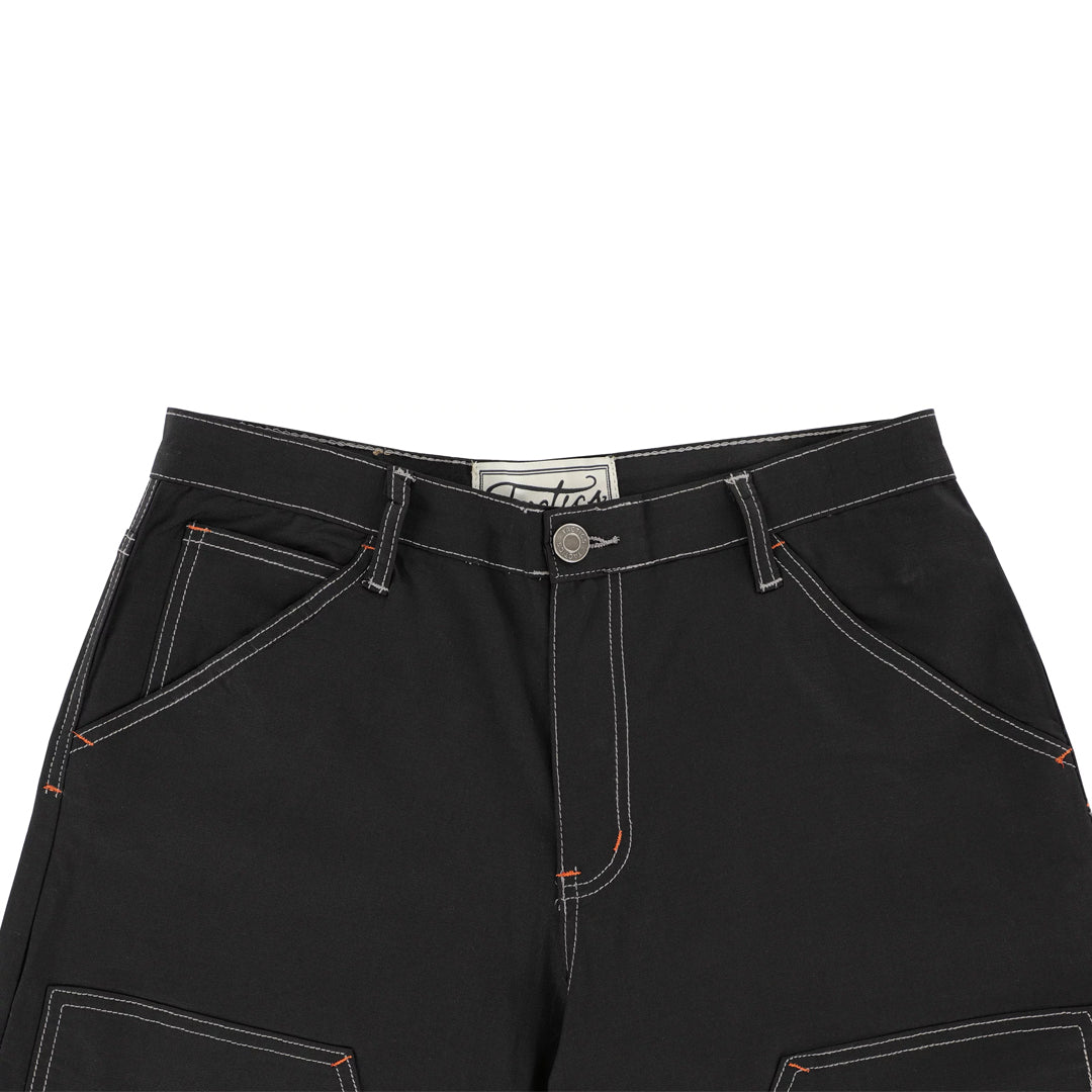 TACTICS（タクティクス）| KOWALSKI RIPSTOP DOUBLE KNEE PANTS / BLACK | スノーボード・スケートボードのTACTICS JAPAN