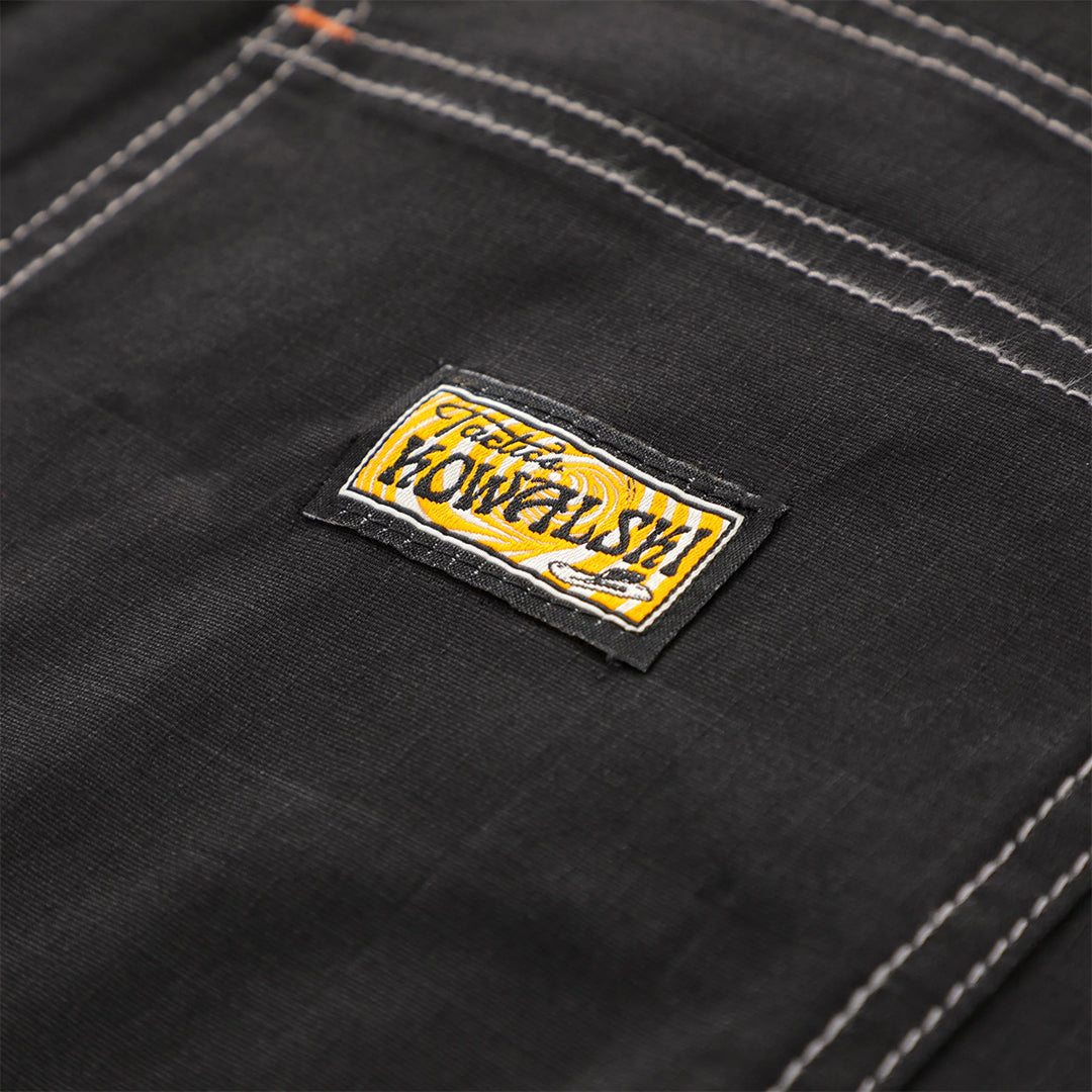 TACTICS（タクティクス）| KOWALSKI RIPSTOP DOUBLE KNEE PANTS / BLACK | スノーボード・スケートボードのTACTICS JAPAN