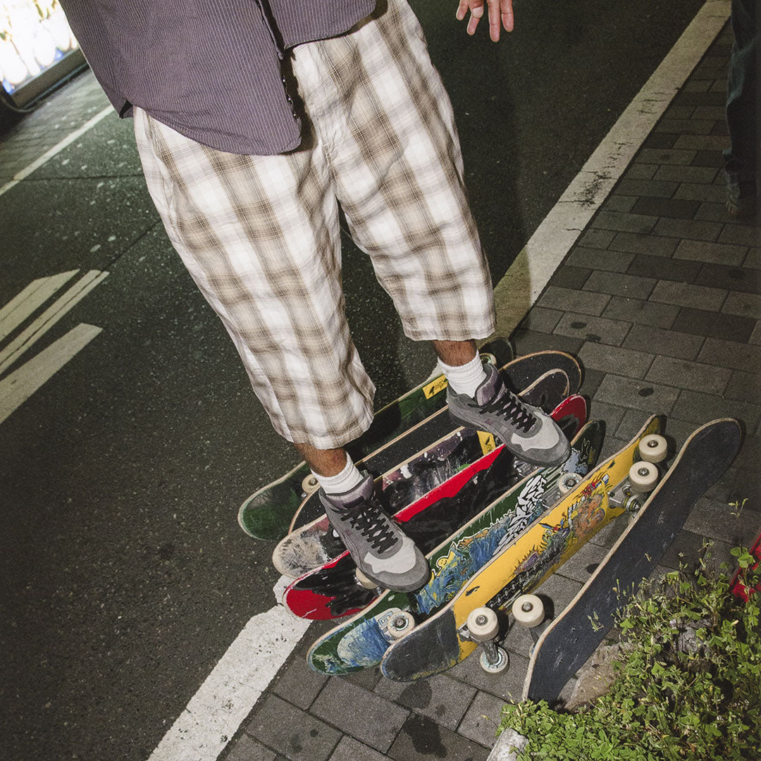 ASICS SKATEBOARDING（アシックス スケートボーディング）| JAPAN PRO MT / GRAPHITE GREY/CLAY GREY | スノーボード・スケートボードのTACTICS JAPAN