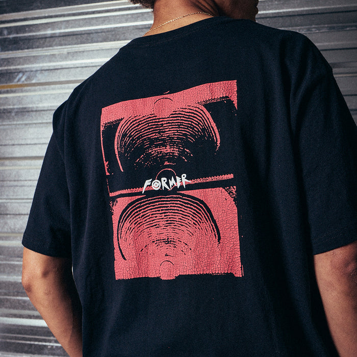FORMER（フォーマー）| DROID CRUX T-SHIRT / BLACK | スノーボード・スケートボードのTACTICS JAPAN