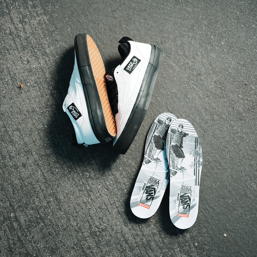 VANS（ヴァンズ）| SKATE SAFE LOW BY ATIBA JEFFERSON / ATIBA BONE