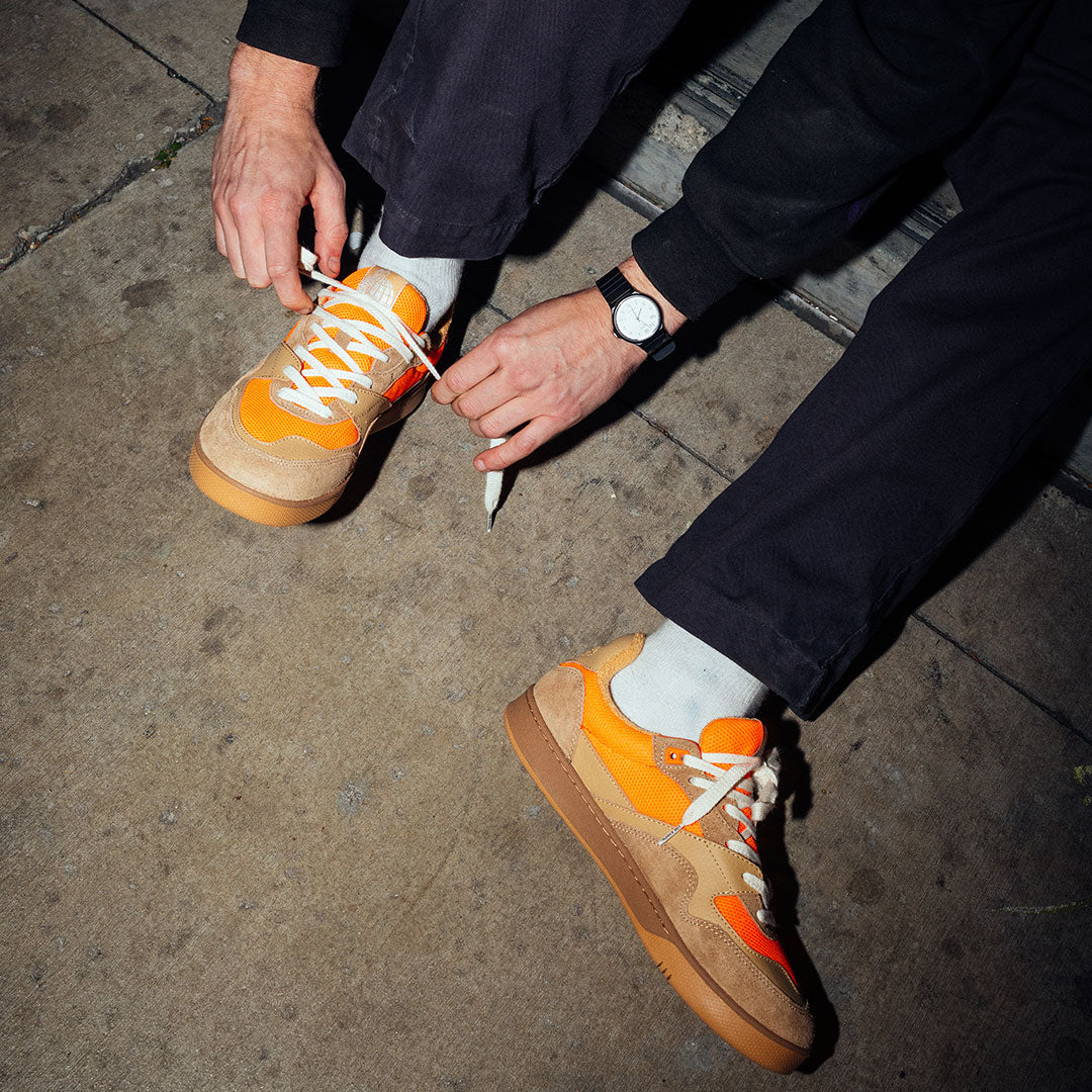 LAST RESORT AB（ラストリゾート エービー）| CM002 LO / HIBIS ORANGE/TAN/CAMEL | スノーボード・スケートボードのTACTICS JAPAN