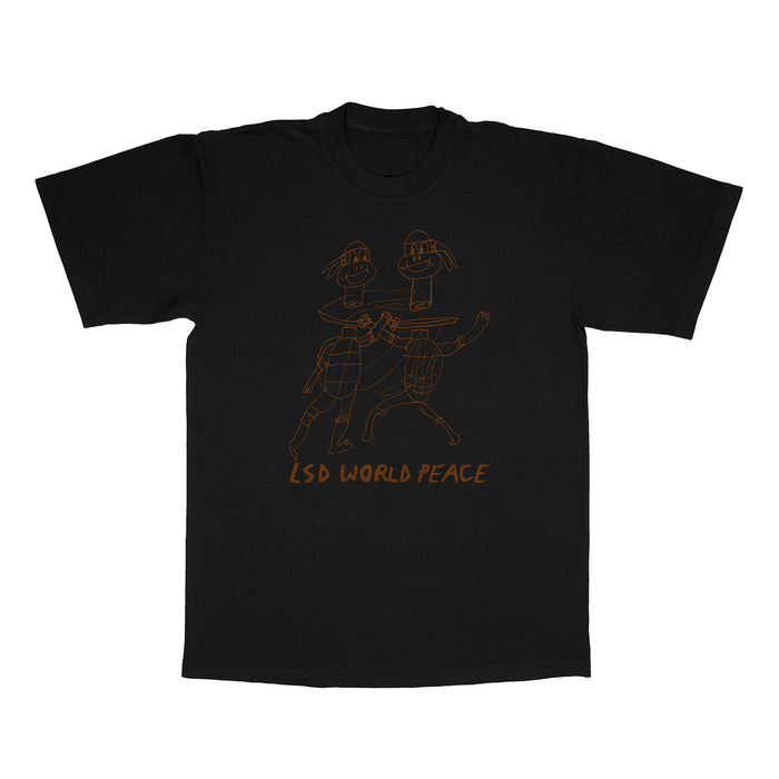 LSD WORLD PEACE TEE / Black