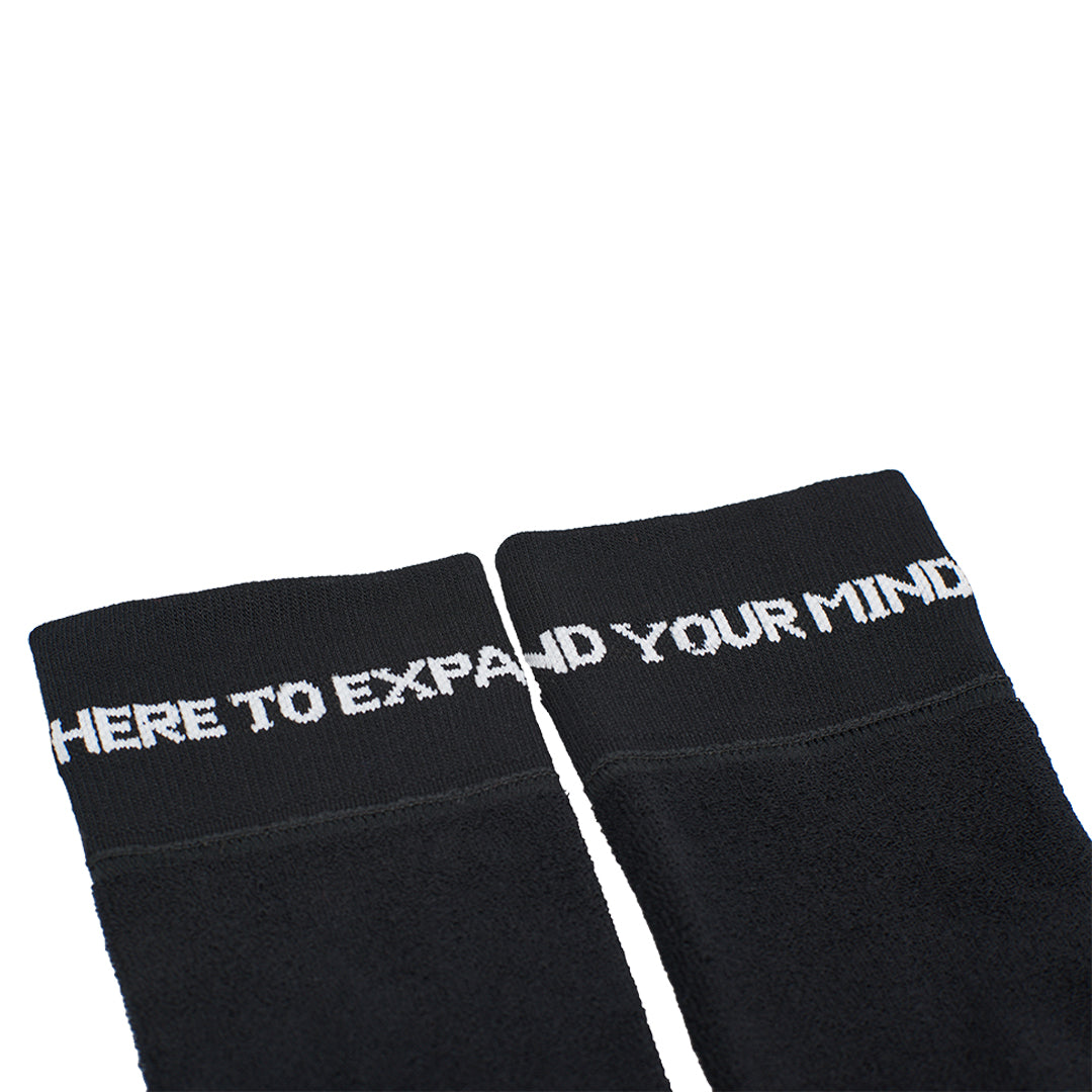 LAST RESORT AB（ラスト リゾート AB）| Reverse Terry Socks / Black | スノーボード・スケートボードのTACTICS JAPAN