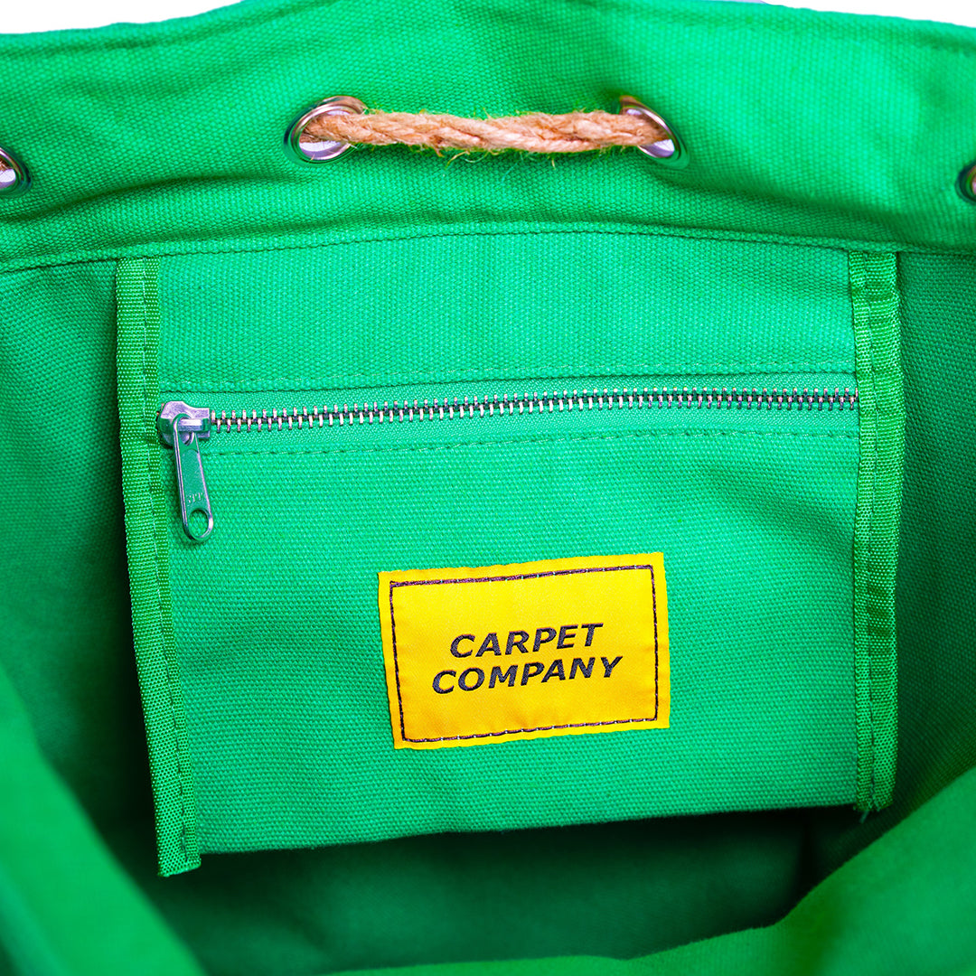 CARPET COMPANY（カーペット カンパニー）| CANVAS LAUNDRY BAG / GREEN | スノーボード・スケートボードのTACTICS JAPAN