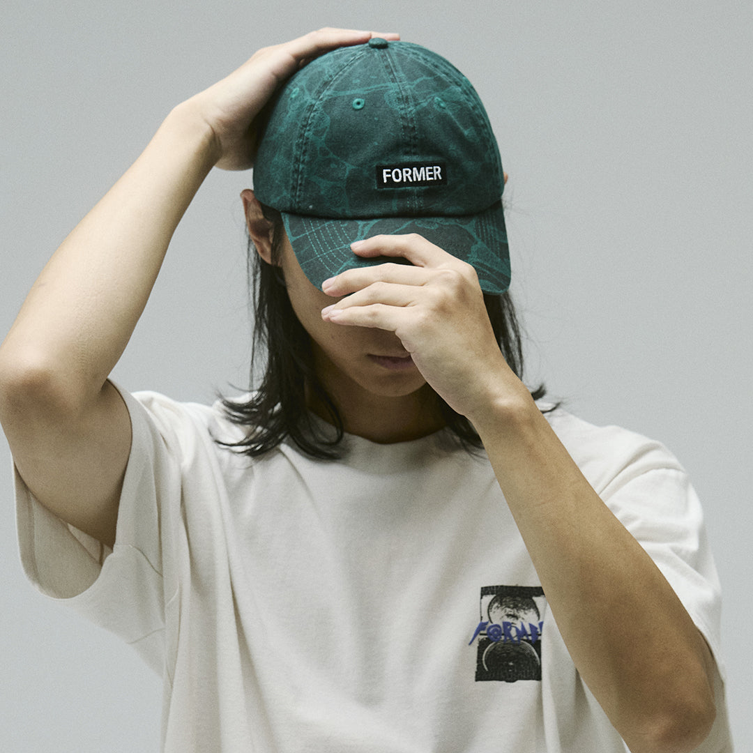 FORMER（フォーマー）| LEGACY ROSE CAP / PETROL | スノーボード・スケートボードのTACTICS JAPAN
