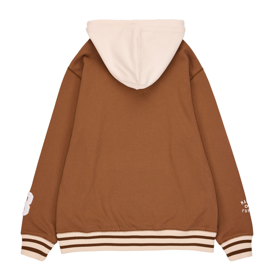 FORUM SNOWBOARDS（フォーラム スノーボード）| MAKIA X FORUM FERNIE HOODED SWEATSHIRT / BROWN | スノーボード・スケートボードのTACTICS JAPAN