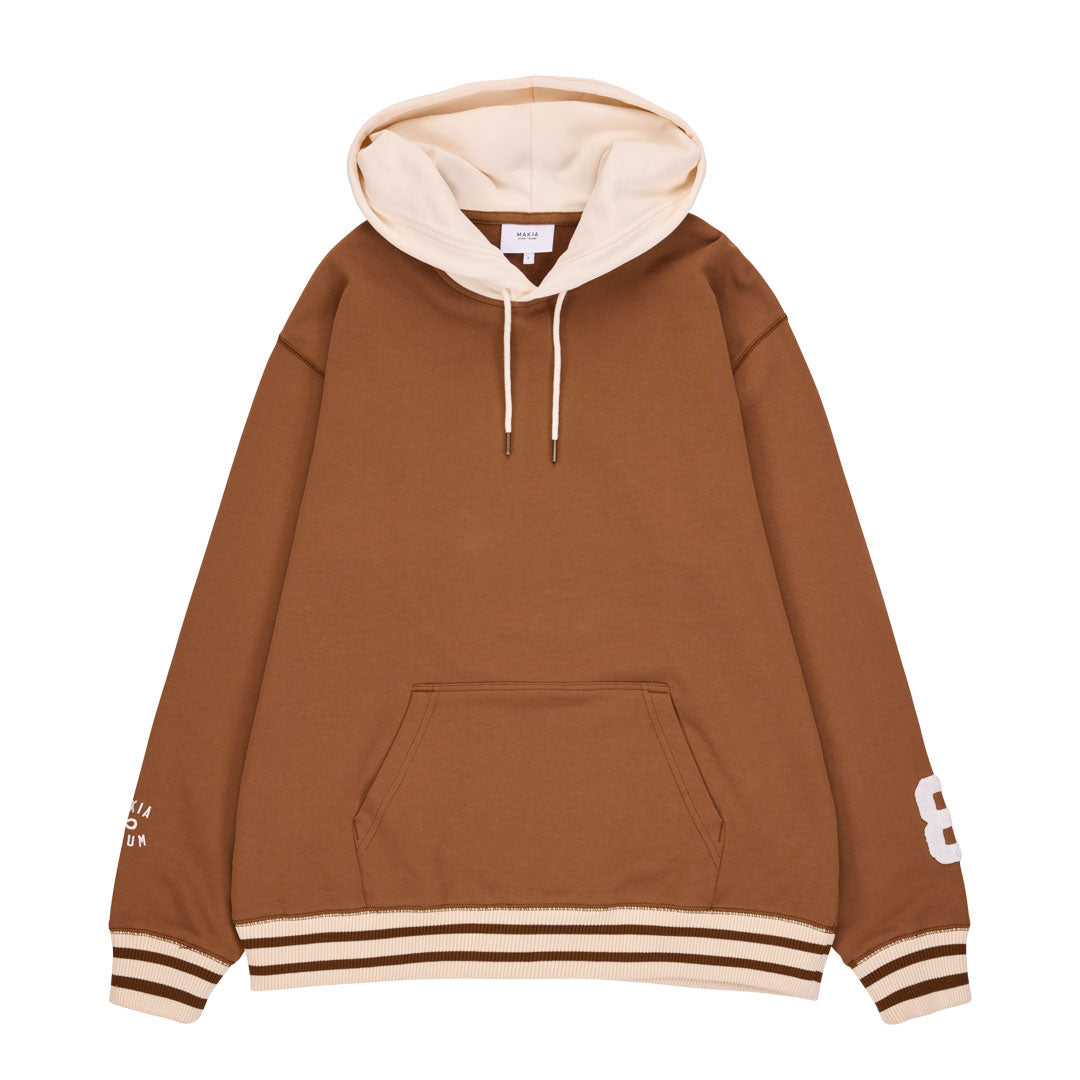 FORUM SNOWBOARDS（フォーラム スノーボード）| MAKIA X FORUM FERNIE HOODED SWEATSHIRT / BROWN | スノーボード・スケートボードのTACTICS JAPAN