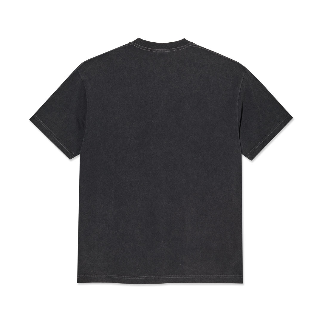 POLAR SKATE CO.（ポーラー スケート カンパニー）| METAL LOGO TEE / SILVER BLACK | スノーボード・スケートボードのTACTICS JAPAN