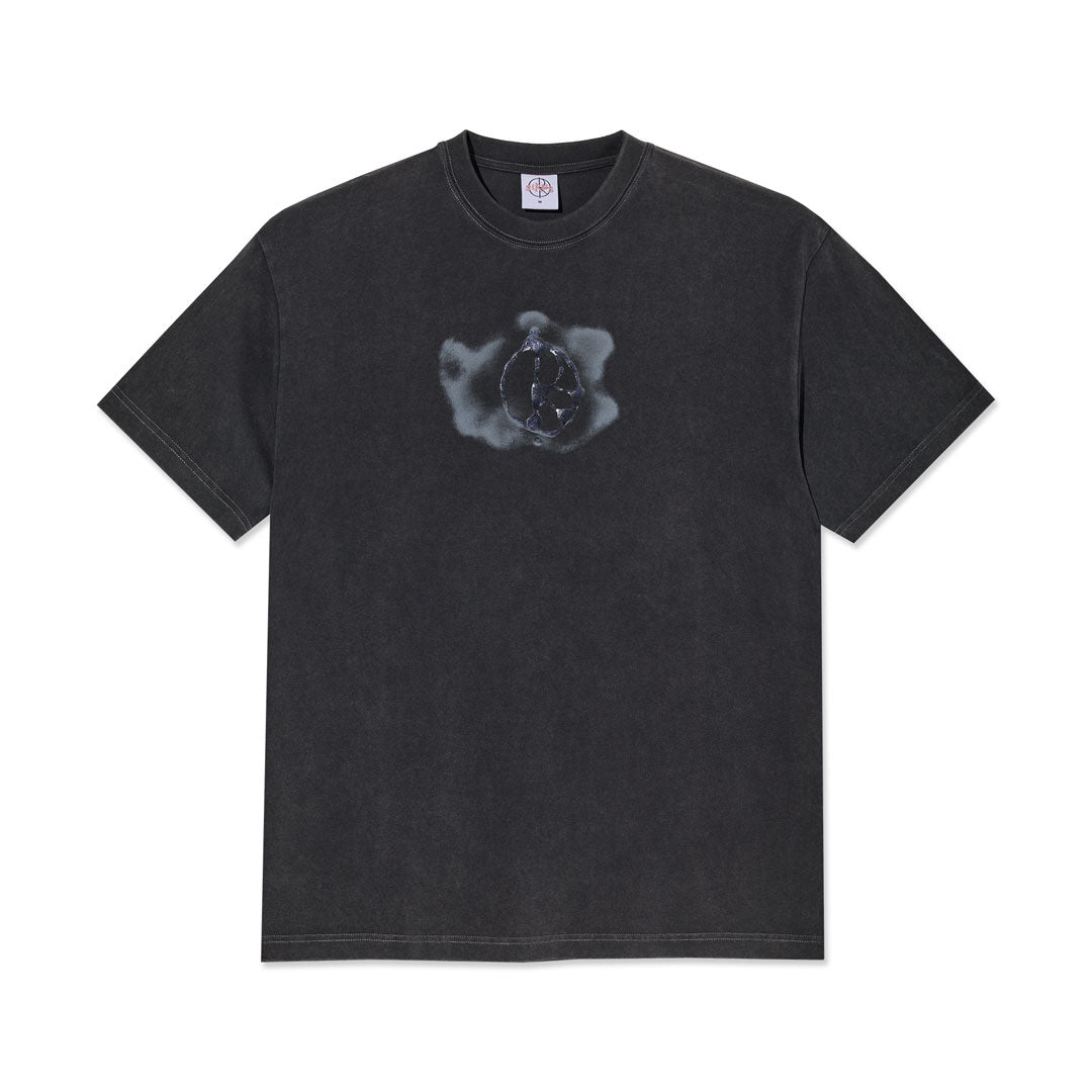 POLAR SKATE CO.（ポーラー スケート カンパニー）| METAL LOGO TEE / SILVER BLACK | スノーボード・スケートボードのTACTICS JAPAN