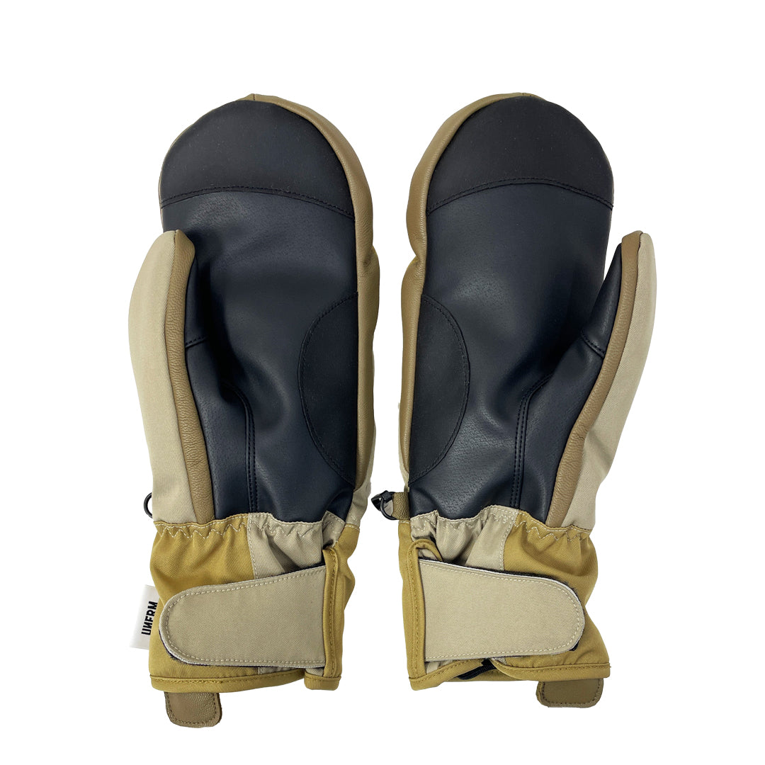 UNFRM（ユニフォーム）| MILITARY PATCHWORK FINGER-OUT MITTEN / COYOTE/SAND | スノーボード・スケートボードのTACTICS JAPAN