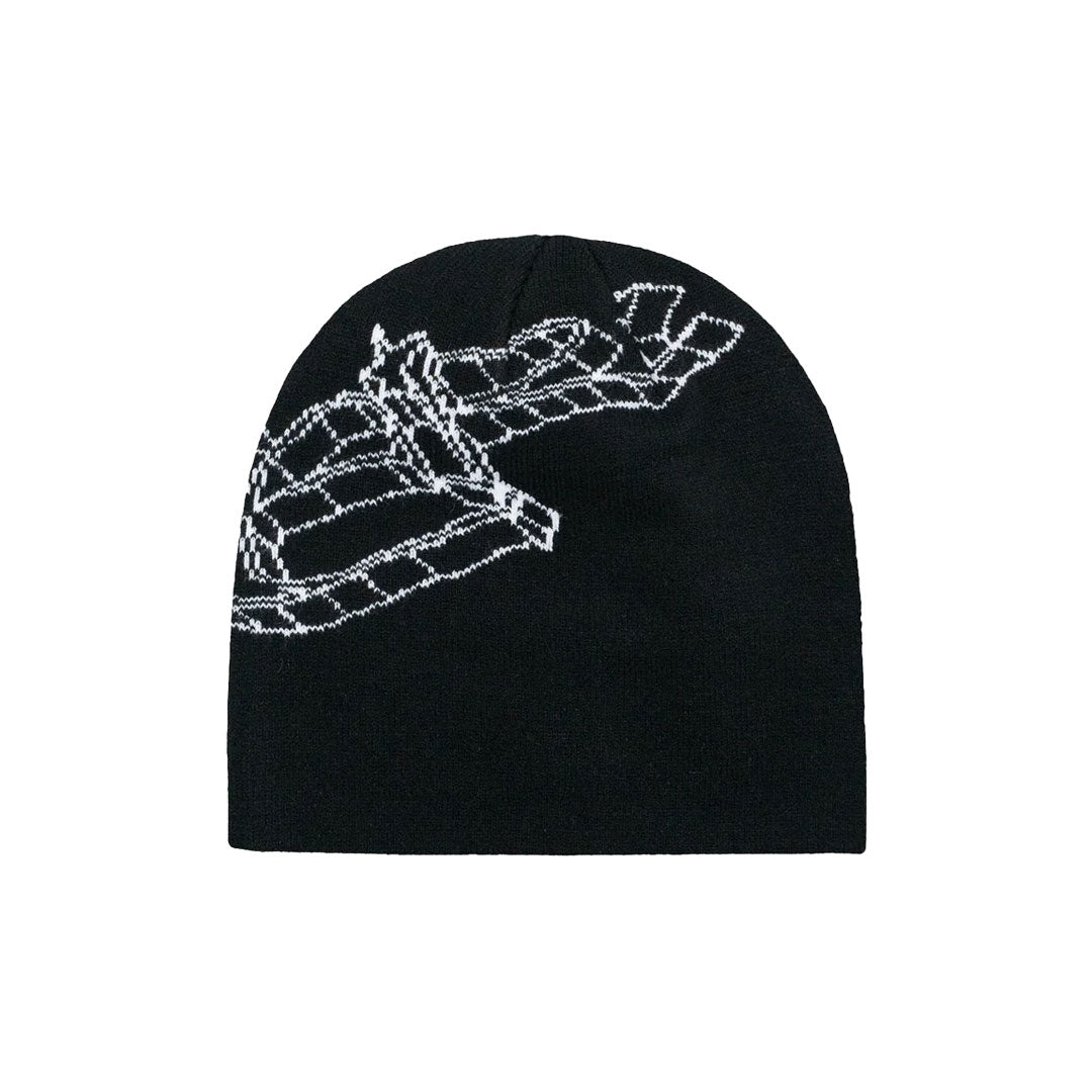 JACKER（ジャッカー）| MODEL BEANIE / BLACK | スノーボード・スケートボードのTACTICS JAPAN