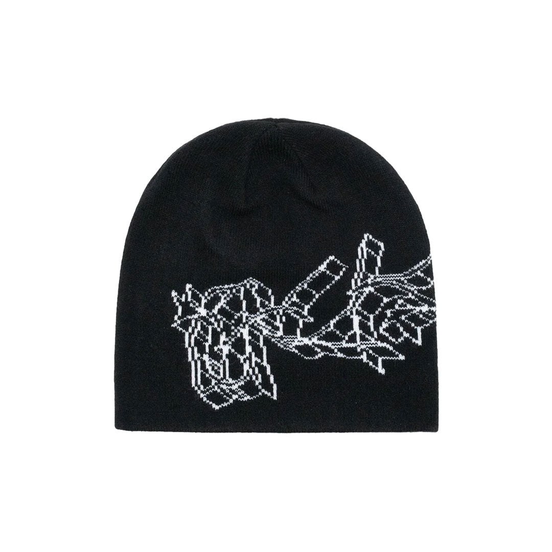 JACKER（ジャッカー）| MODEL BEANIE / BLACK | スノーボード・スケートボードのTACTICS JAPAN