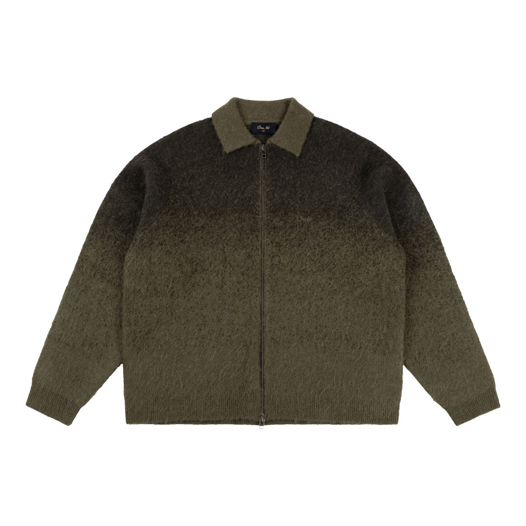 DIME（ダイム）| MOHAIR DOUBLE ZIP KNIT / FOREST | スノーボード・スケートボードのTACTICS JAPAN