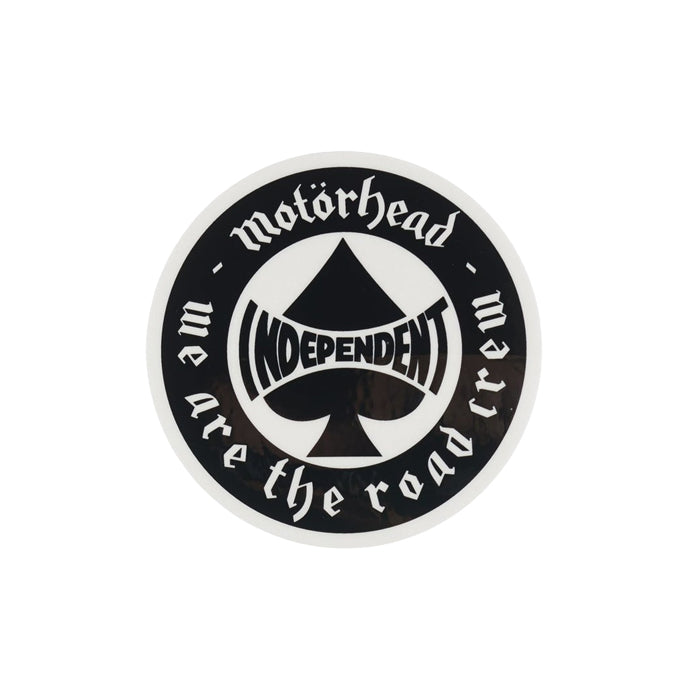 INDEPENDENT TRUCKS（インディペンデント トラック）| MOTÖRHEAD X INDEPENDENT STICKER | スノーボード・スケートボードのTACTICS JAPAN