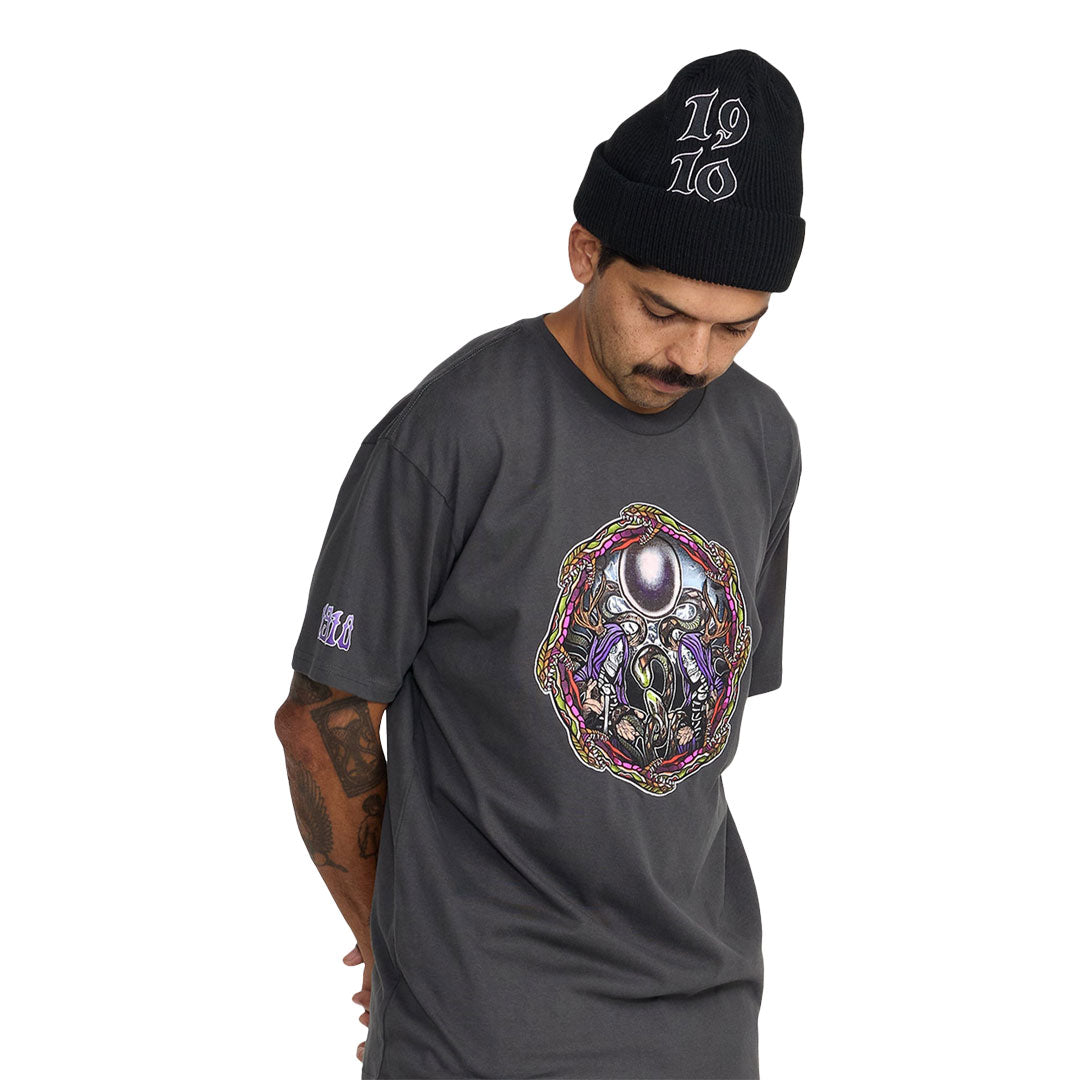 1910（ナインティーンテン）| POCKET ACES BEANIE / BLACK