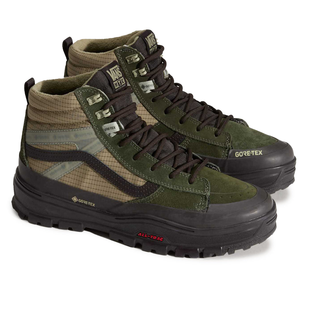 VANS（ヴァンズ）| MTE SK8-HI GORE-TEX INSULATED / DARK GREEN/DARK BROWN | スノーボード・スケートボードのTACTICS JAPAN