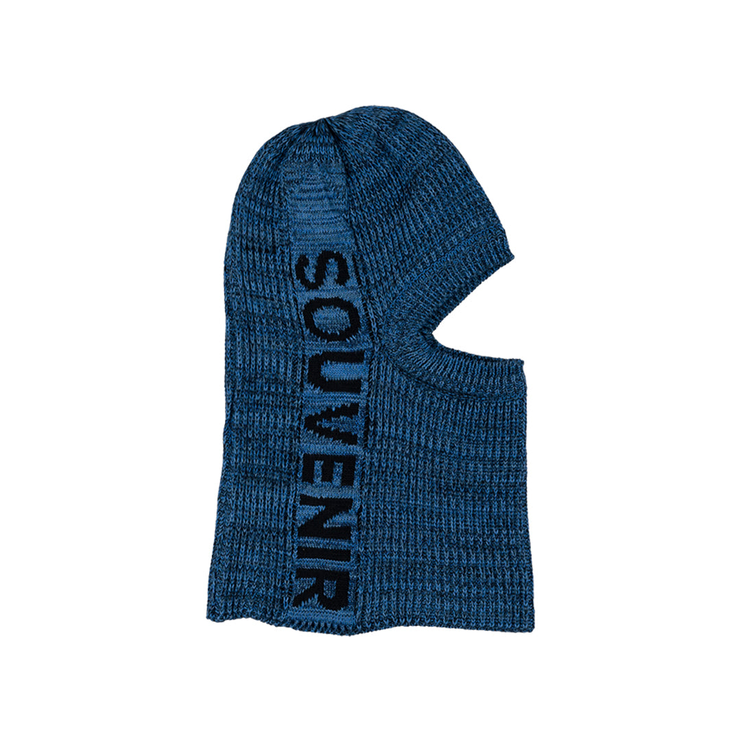 MULTI YARN BURGULAR MASK / BLUE