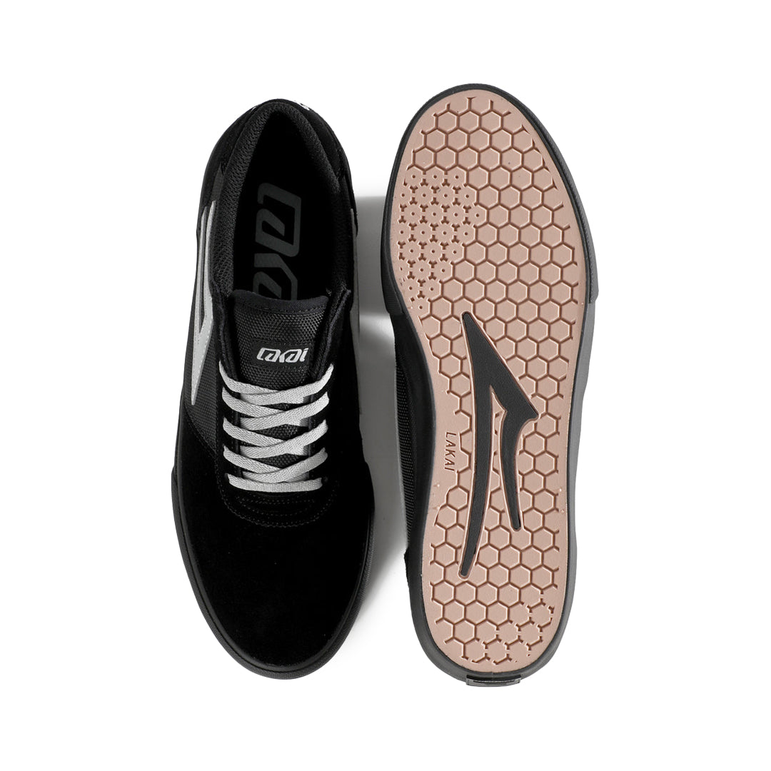 LAKAI（ラカイ）| MANCHESTER / BLACK/BLACK SUEDE | スノーボード・スケートボードのTACTICS JAPAN