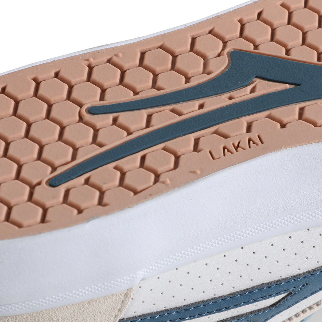 LAKAI（ラカイ）| MANCHESTER / WHITE SUEDE NAVY PERF | スノーボード・スケートボードのTACTICS JAPAN