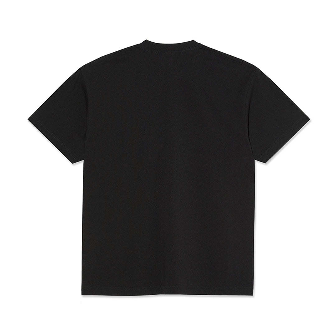 POLAR SKATE CO. （ポーラー スケート カンパニー）| METAL LOGO TEE / BLACK | スノーボード・スケートボードのTACTICS JAPAN