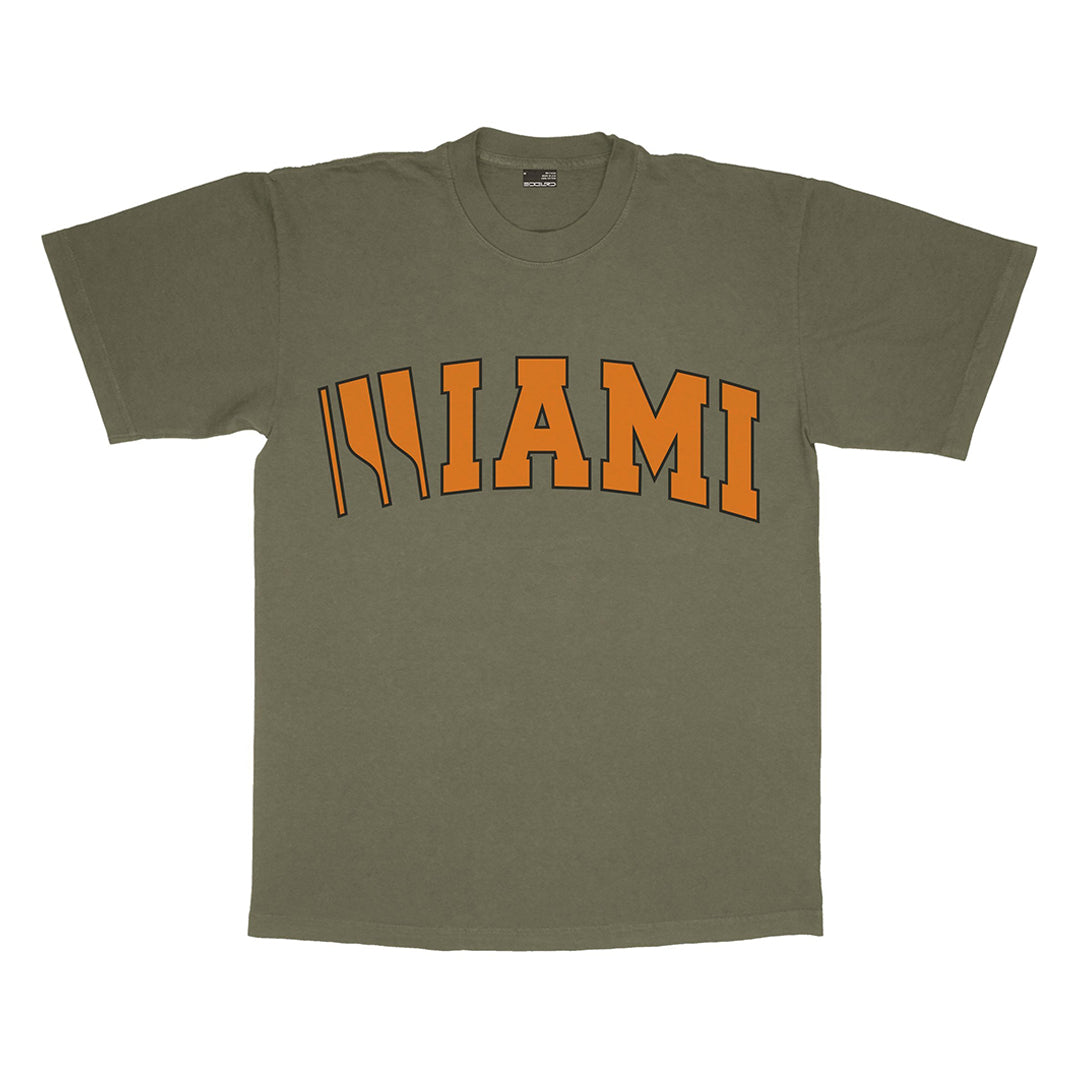 EDGLRD（エッジロード）| MIAMI TEE / ARMY | スノーボード・スケートボードのTACTICS JAPAN