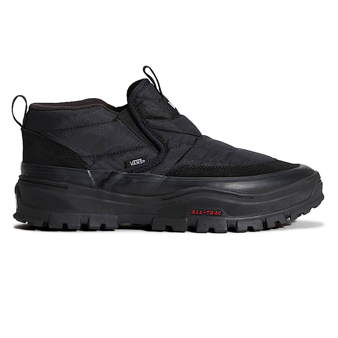 VANS（ヴァンズ）| MID-SLIP PUFF SHOE / BLACK/BLACK | スノーボード・スケートボードのTACTICS JAPAN
