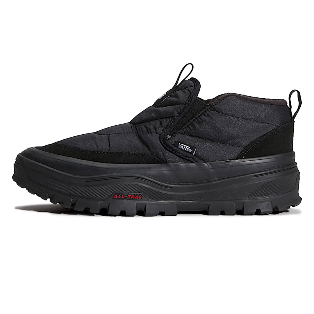 VANS（ヴァンズ）| MID-SLIP PUFF SHOE / BLACK/BLACK | スノーボード・スケートボードのTACTICS JAPAN