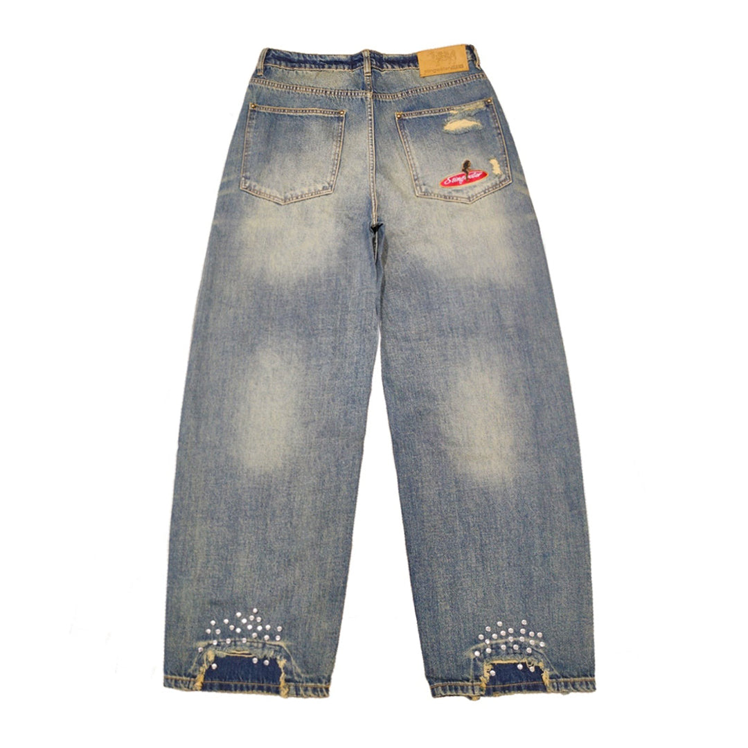 STINGWATER（スティングウォーター）| MONTIGNY JEANS DIRTY / BLUE WASH | スノーボード・スケートボードのTACTICS JAPAN