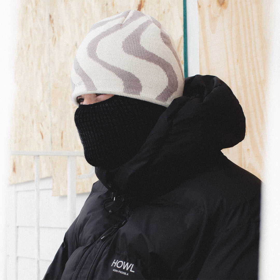 HOWL SUPPLY（ハウル サプライ）| NO FLAP BEANIE / MARSHMELLOW | スノーボード・スケートボードのTACTICS JAPAN