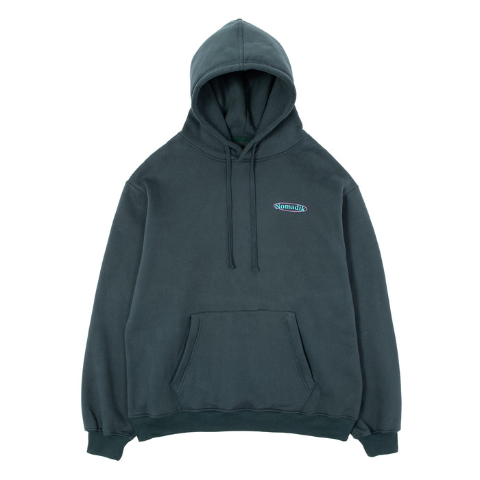 CHINAMONROSE HOODIE / DARK GREEN