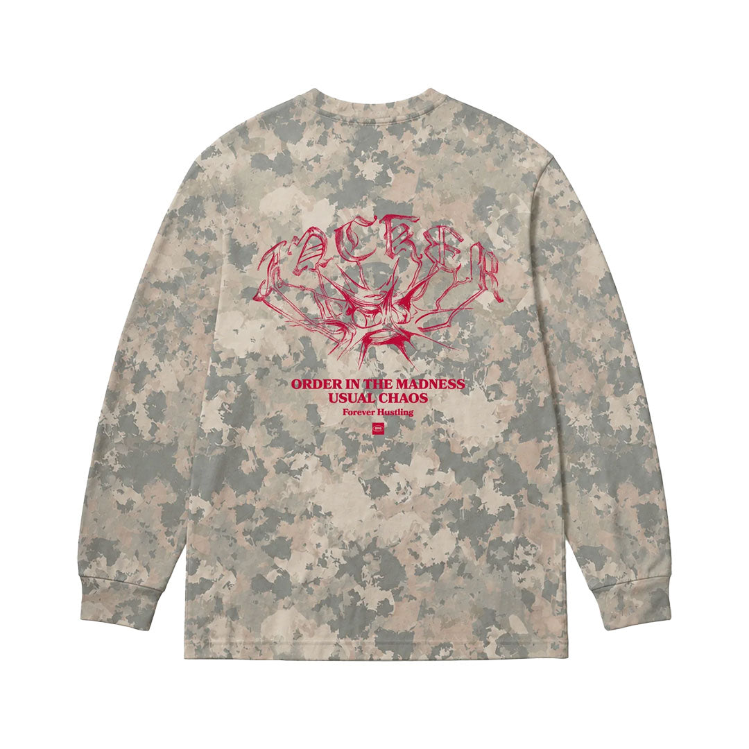 JACKER（ジャッカー）| N°1890 LONG SLEEVES / CAMO | スノーボード・スケートボードのTACTICS JAPAN
