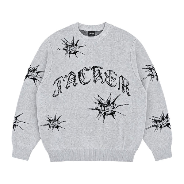 JACKER（ジャッカー）| N°1890 KNIT / GREY | スノーボード・スケート