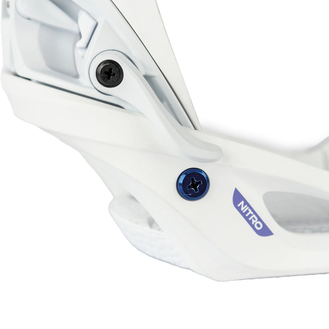 NITRO（ナイトロ）| WOMENS NITRO STEP ON SNOWBOARD BINDINGS 2026 / WHITE | スノーボード・スケートボードのTACTICS JAPAN