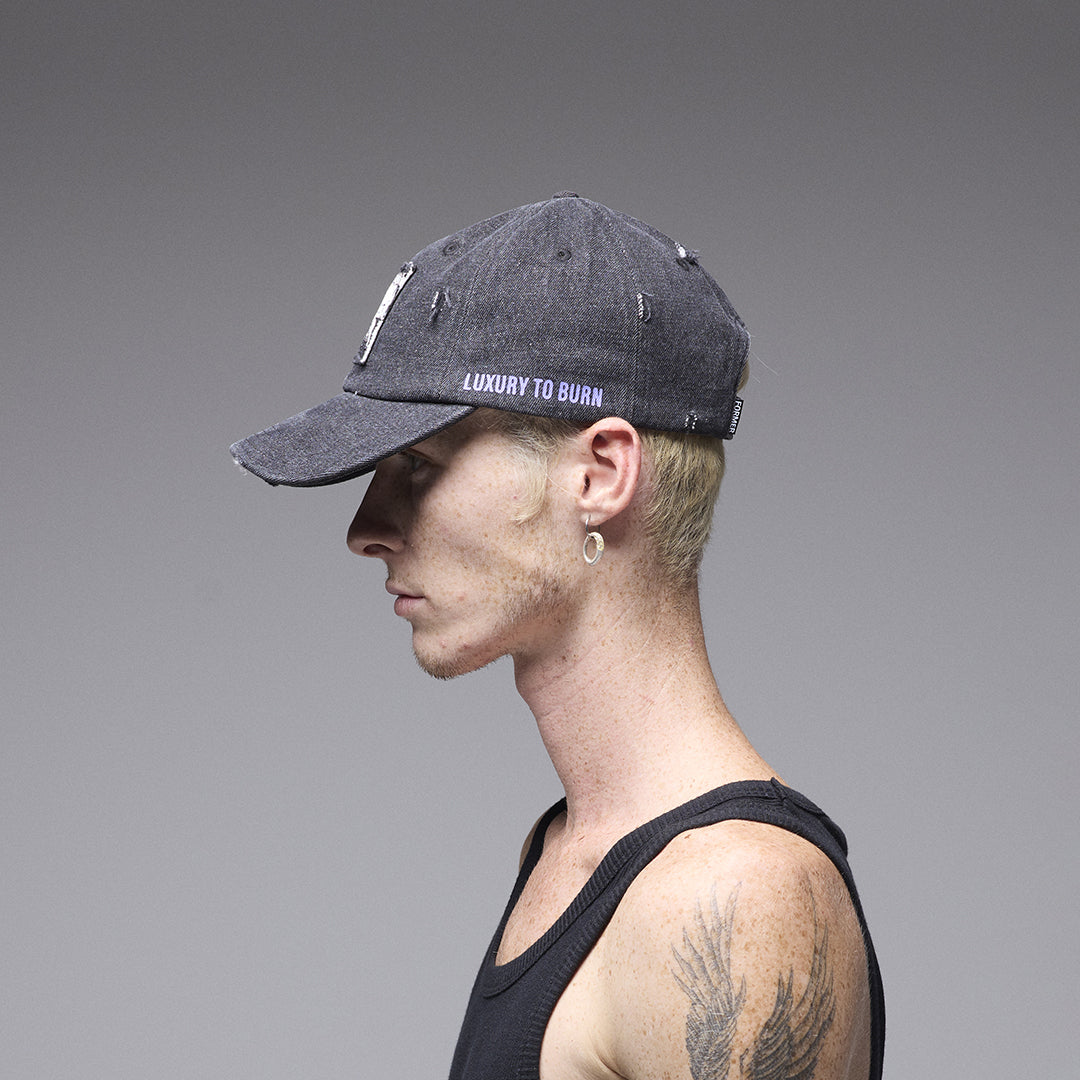 FORMER（フォーマー） | ODE CAP / WASHED BLACK | スノーボード・スケートボードのTACTICS JAPAN