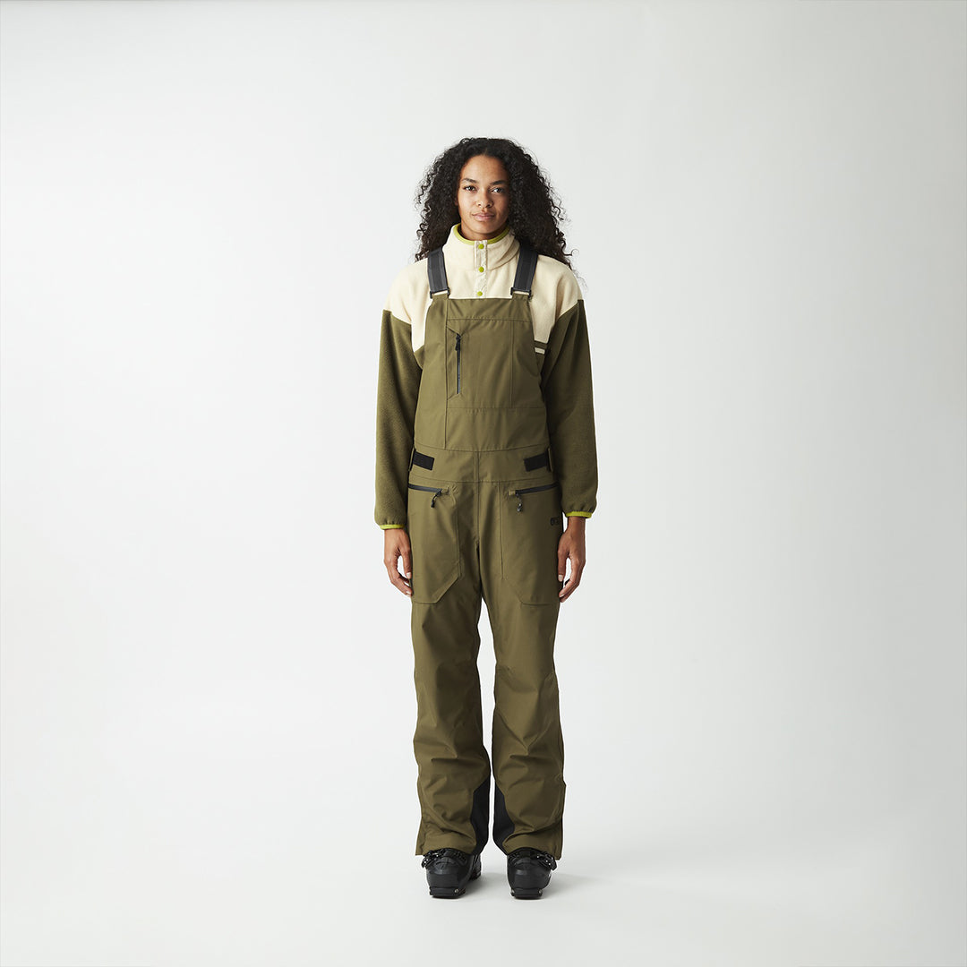 PICTURE（ピクチャー）| OROSI WOMENS BIB PANTS / TABACCO | スノーボード・スケートボードのTACTICS JAPAN