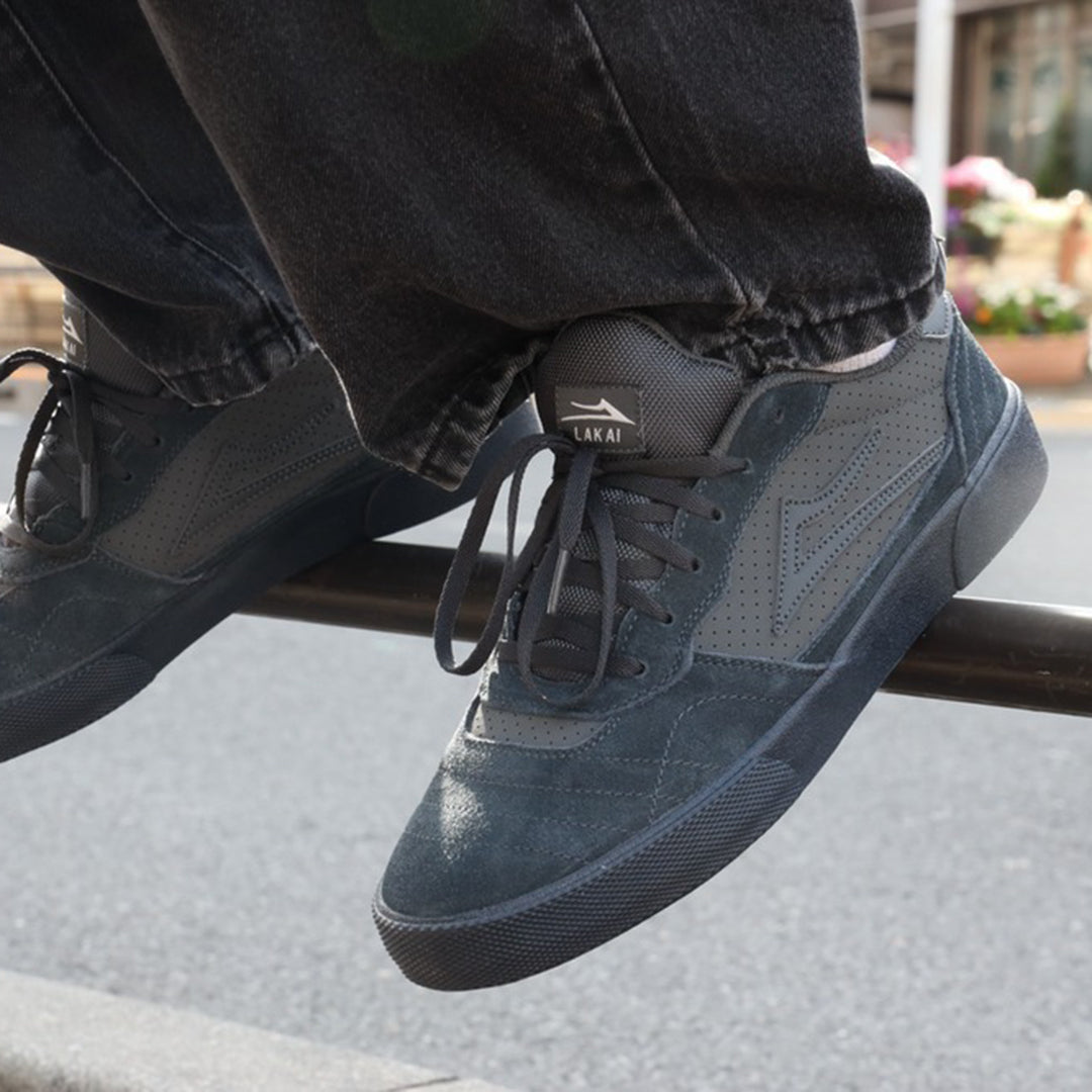LAKAI（ラカイ）| CAMBRIDGE EVERGREEN CHARCOAL SUEDE | スノーボード・スケートボードのTACTICS JAPAN