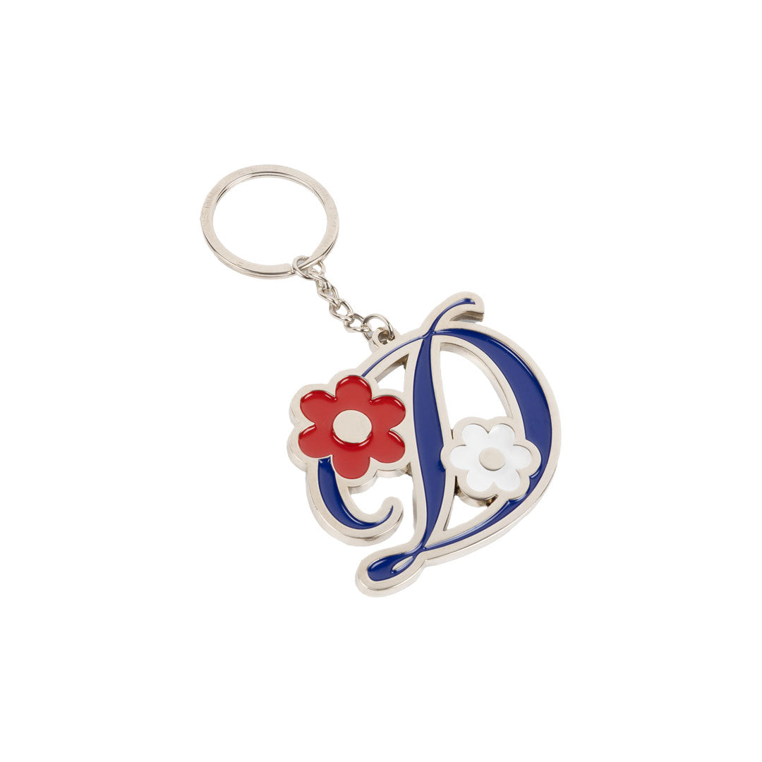 DIME（ダイム）| OVERSIZED FLORAL KEYCHAIN / SILVER | スノーボード・スケートボードのTACTICS JAPAN