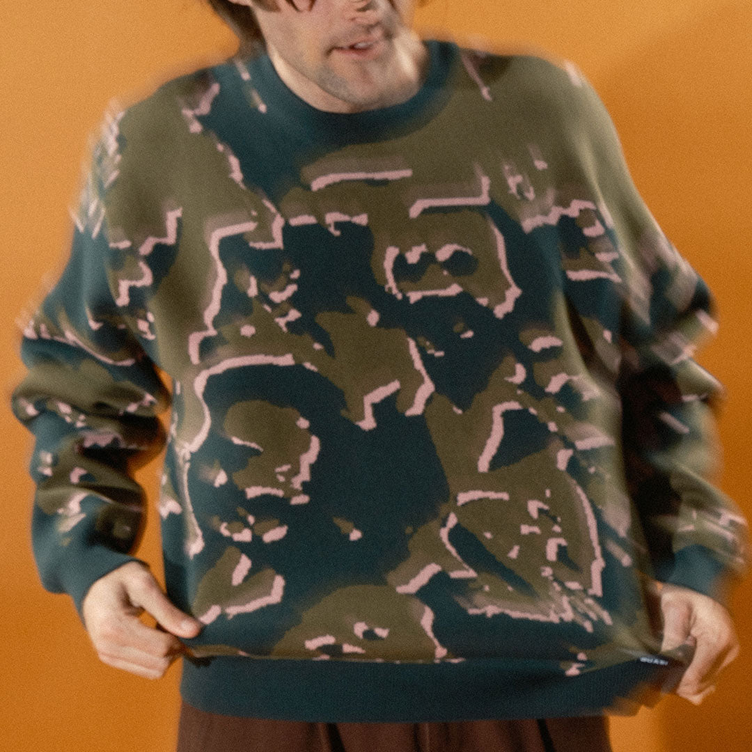QUASI SKATEBOARDS（クアジ スケートボード）| PAMO SWEATER / CAMO | スノーボード・スケートボードのTACTICS JAPAN