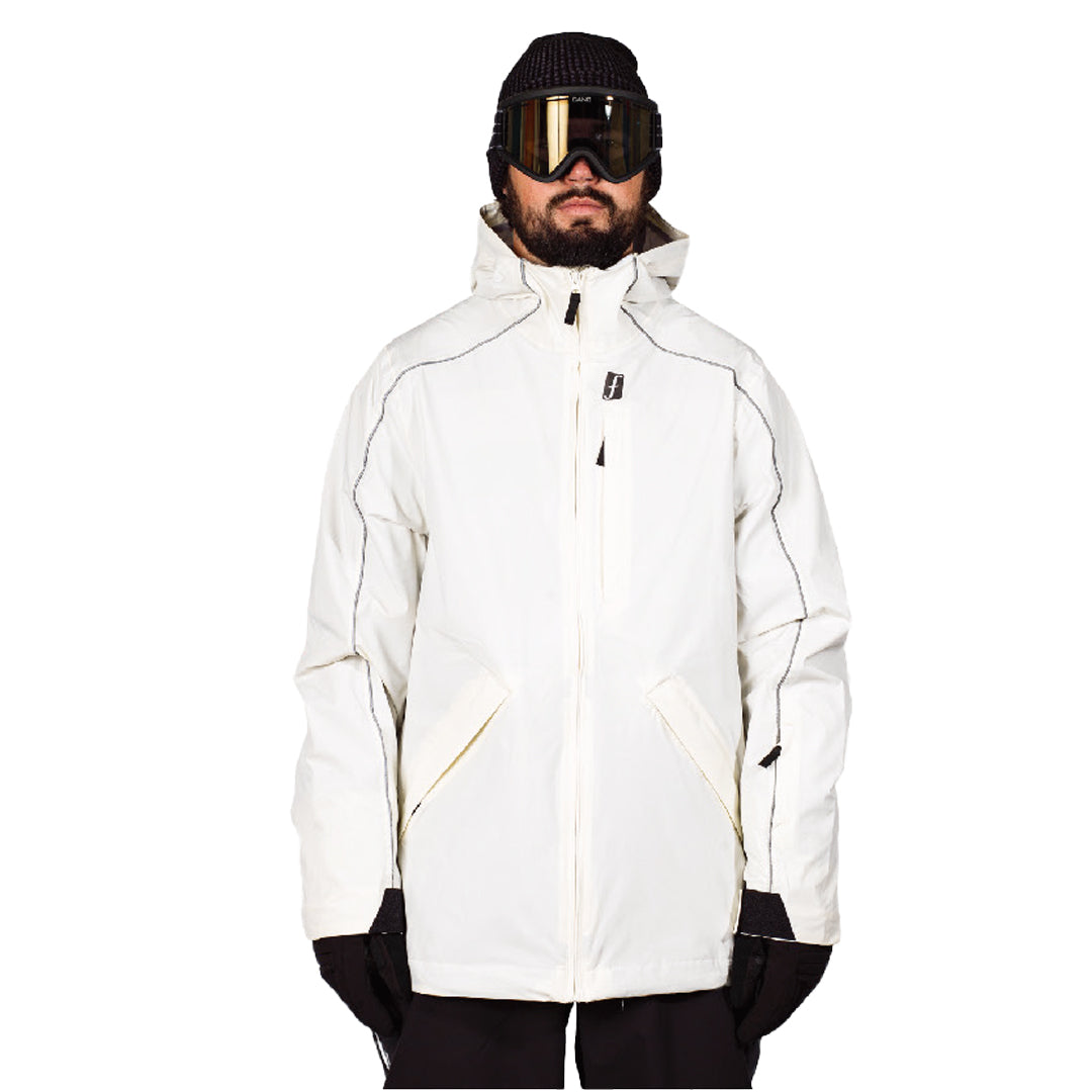 FORUM SNOWBOARDS（フォーラム スノーボード） | FORUM PARK JACKET 2027 / SILT WHITE | スノーボード・スケートボードのTACTICS JAPAN