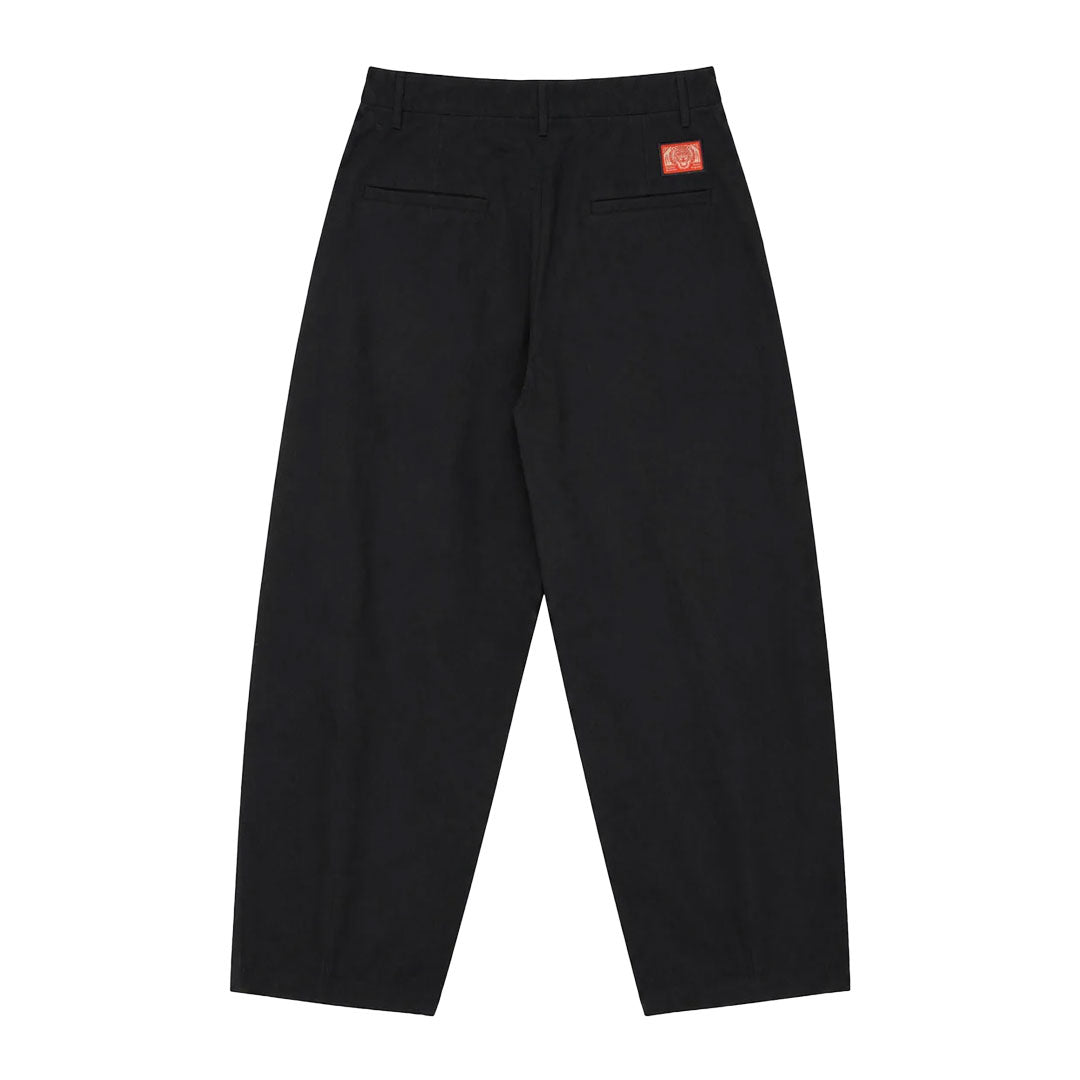 JACKER（ジャッカー）| PLEATED BAGGY PANT / BLACK | スノーボード・スケートボードのTACTICS JAPAN