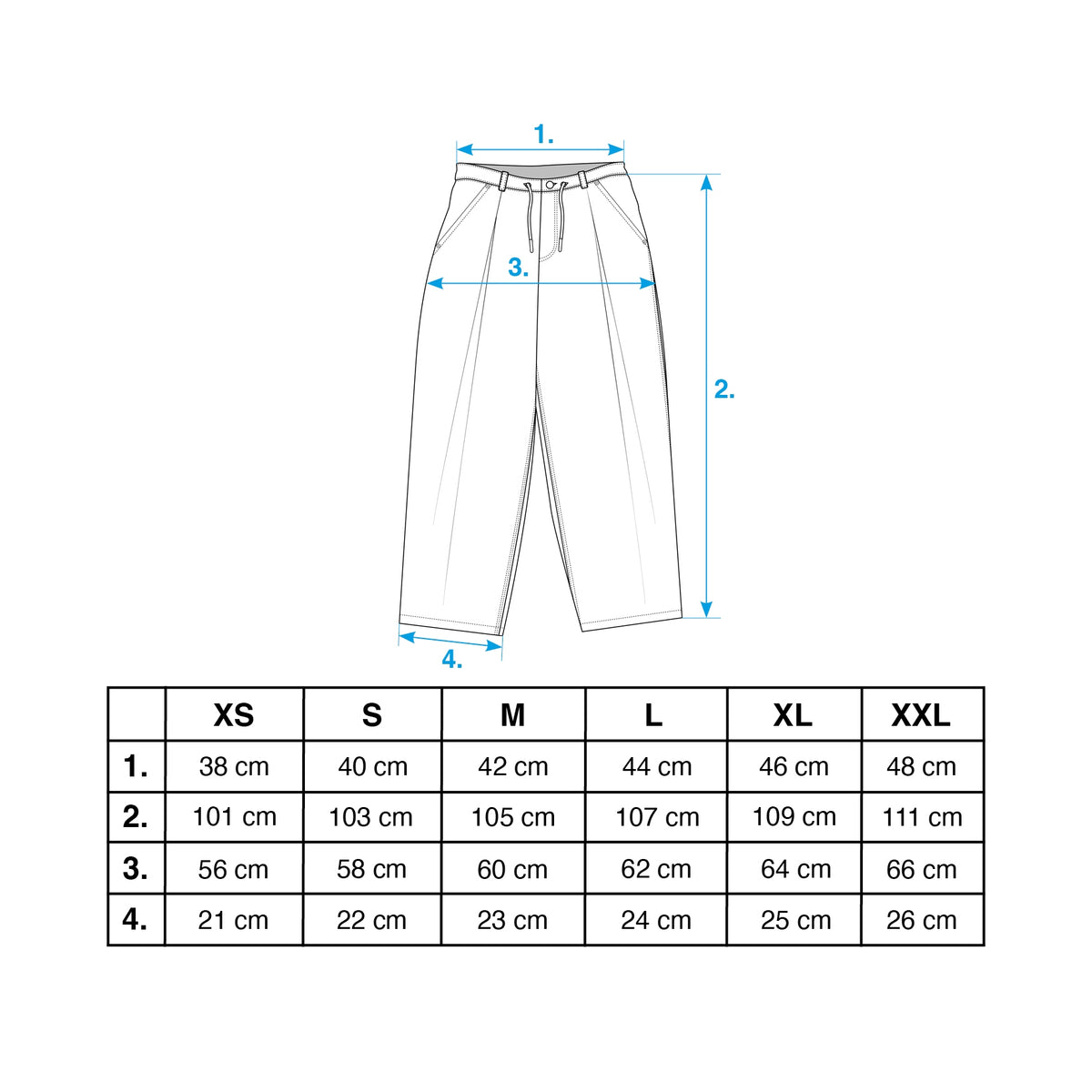 PLEATED BAGGY PANT / BLACK