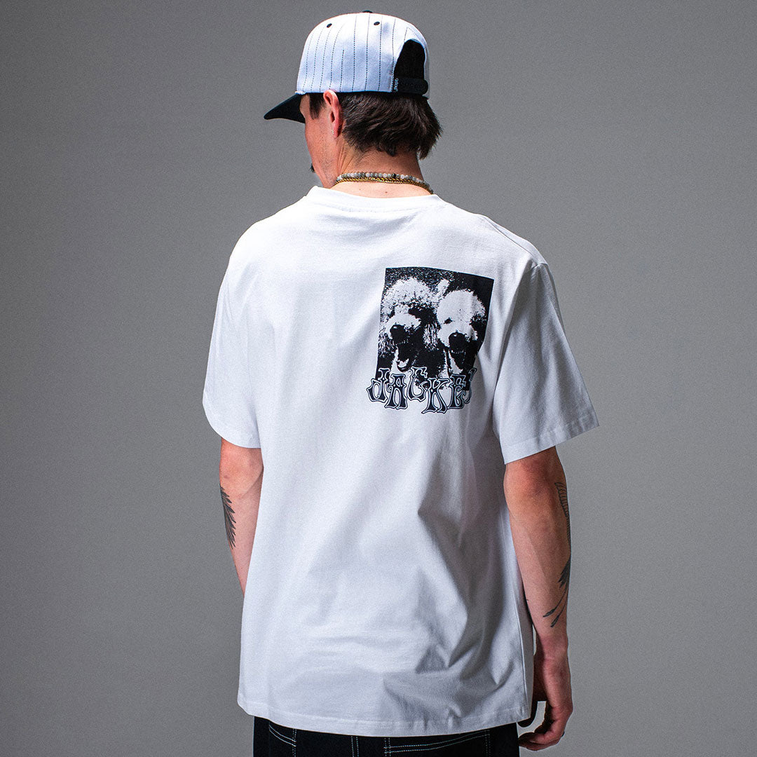 JACKER（ジャッカー）| POODLE PALES T-SHIRT / WHITE | スノーボード・スケートボードのTACTICS JAPAN