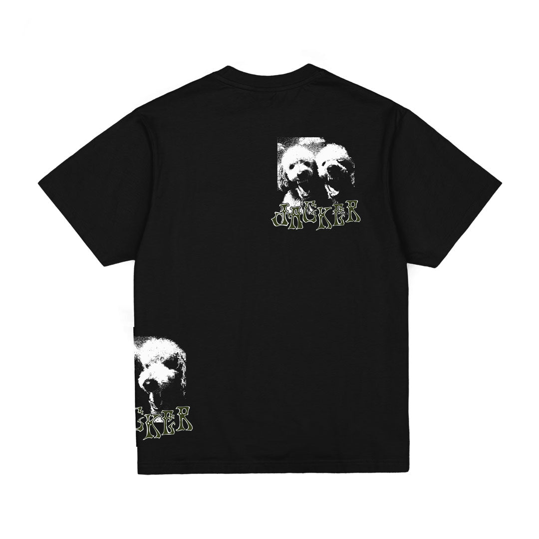 POODLE PALES T-SHIRT / BLACK