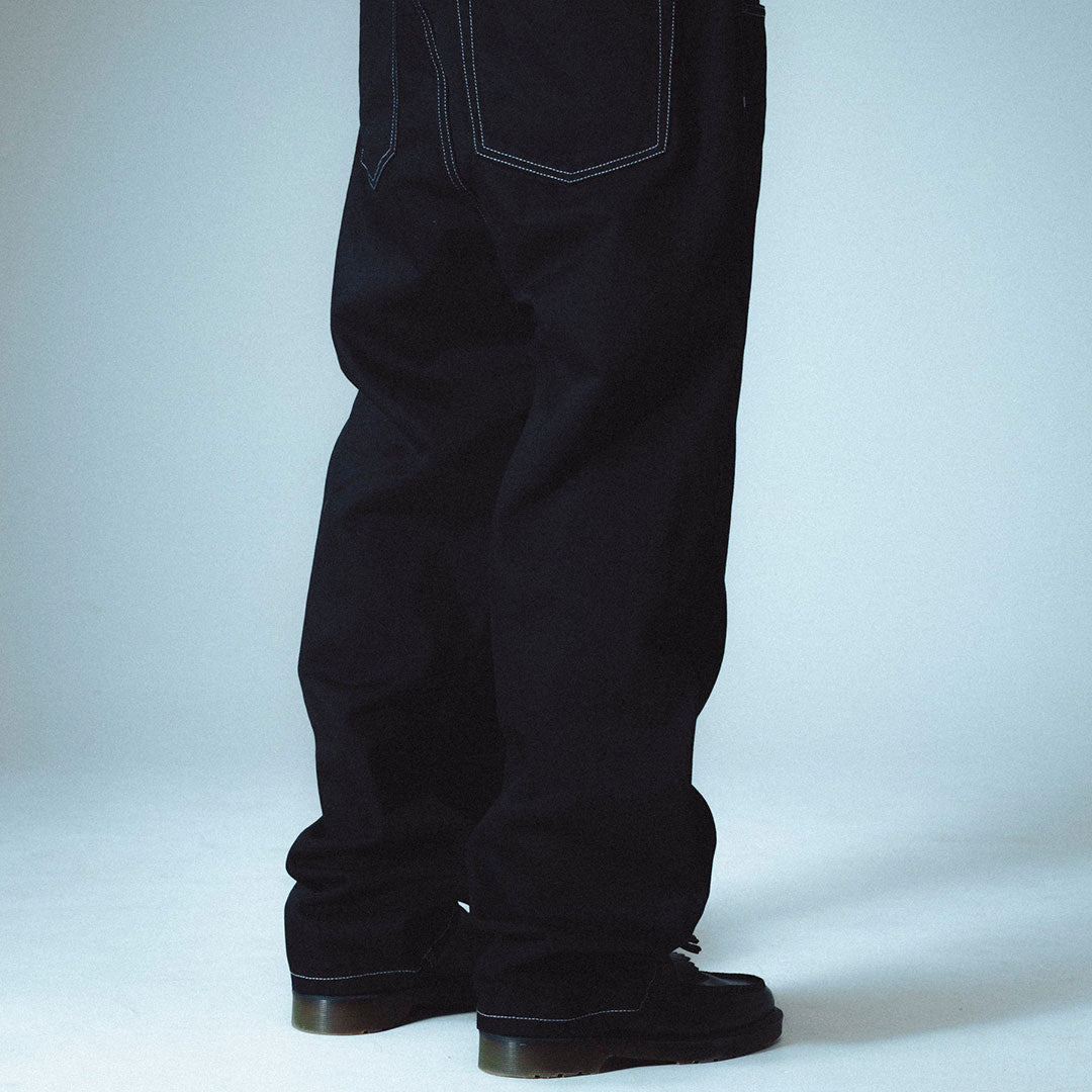 JACKER（ジャッカー）| CLASSIC DENIM DAILY PANT / BLACK | スノーボード・スケートボードのTACTICS JAPAN